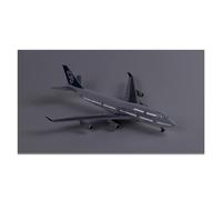 YRXIAO Modelo De Avión De Pasajeros De Aviación Civil Neozelandés De 47 Cm con Tren De Aterrizaje Y Luces Adornos B747-400 Aficionados Militares(with Light)