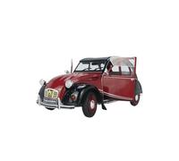 YRXIAO Modelo De Coche Retro Nostálgico De Aleación De Doble Apertura Citroën 2 CV 6 Charleston 1982 Escala 1:18 Exquisita Artesanía Decoración