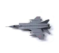 YRXIAO Modelo Militar De Juguete A Escala 1/72 Caza Ruso MiG-31 Metal Fundido A Presión Fuerza Aérea del Ejército Aficionados Militares