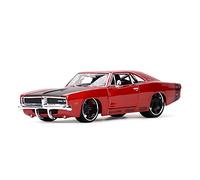 YRXIAO para 1 24 1969 Dodge Charger R T Static Die Cast Vehículos Coleccionables Modelo De Coche Juguetes