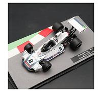 YRXIAO para Brabham BT44B 1975 Carlos Pace Diecast Car Model Metal Toy Vehicle 1 43 Exquisita Artesanía Decoración