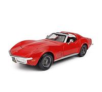 YRXIAO para Corvette 1970 1 18 Simulación De Aleación De Fundición A Presión Estática Modelo De Coche Adornos De Colección Exquisita Artesanía Decoración