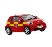 YRXIAO para IQ Camión De Bomberos 2009 1:43 Coche Policía Colección Adulto Miniatura Adornos Escena