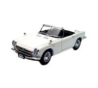 YRXIAO para Maqueta Coche Honda S800 Aleación Totalmente Abierta 1:18 Adornos Metálicos A Decoración Temática Fundición A
