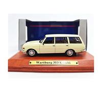 YRXIAO para Wartburg 353 Kombi Modelo Coche Aleación Fundido A Escala 1 43 Exhibición Estática Colección Boutique Coche Metal Exquisita Artesanía Decoración
