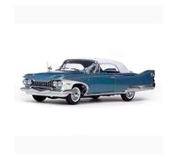 YRXIAO Plymouth Convertible Platinum Edition 1960 Coche Clásico Aleación Escala 1/18 Maqueta Estática para Exhibición(Blue)