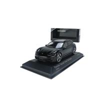 YRXIAO Porsche Taycan Turbo S 2021 Modelo De Coche De Aleación A Escala 1:43 Apto para Adultos Y Coleccionistas Exquisita Artesanía Decoración(Blue)
