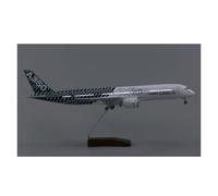 YRXIAO Prototipo De Avión De Pasajeros De Aviación Civil A350-900 De 47 Cm con Tren De Aterrizaje Y Luces Aficionados Militares(with Light)