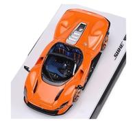 YRXIAO Resina 1:64 para Ferrari SP3 Daytona Modelo De Coche Colección Adorno De Modelo De Coche Verde(Orange)