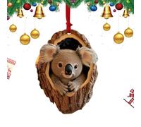 YRYRYW Animal Wall Decorations | 2D Acrylic Christmas Ornaments Animals - Colorful Pendant Festive Decorations Bags for Holiday Wall Family Car Home Friends Colleagues Tree Household faucets
