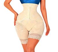 YRYRYW Brazos Pantalones Alta Cintura Mujer Shapewear Lencería para la Tórax Control de Abdomen Cortina Lace Brief Superficie Suave Sin Bajo Household faucets