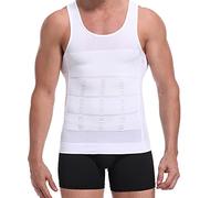 YRYRYW Camiseta de Shaping para Hombres Tanga Sin Mangas con Compresión Ajustada y Soporte - Reducción del Obeso Vestido para el Cintura Household faucets