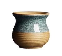 YRYRYW Ceramic Flower Pot For Succulents Fleshy Plants Retro Style Small Cactus Bonsai Pot Desktop Home/Garden/Office Decoration Nursery Pot for Juicy Plants Small Bonsai Pot Household faucets