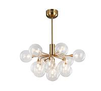 YRYRYW Estudio de Comedor de Dormitorio, candelabros nórdicos G4, candelabros de Vidrio conciso posmodernos, Luces de Sala de Estar. 13 Cabeza Household faucets