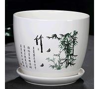 YRYRYW Garden Office Decoration Ceramic Flower PotsStyle Living Room Decoration Ornament Ceramics Vase Succulent Flowers Pot White Ceramic Home Garden Office Decor Household faucets
