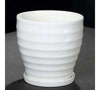 YRYRYW Garden Office Decoration Ceramic Flower PotsStyle Living Room Decoration Ornament Ceramics Vase Succulent Flowers Pot White Ceramic Home Garden Office Decor Household faucets