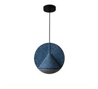 YRYRYW Individuality Resin Lighting,Bedroom Bedside Café Clothing Store Leisure Room Restaurant Bedside,LED Nordic Small Chandelier,Creative Personality Art Style Light-Blue Warm Light Household