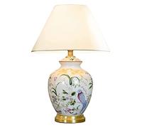 YRYRYW Lamp Ceramic Table Lamp American Ceramic Table Lamp Contemporary Classic Vase Bedside Desk Nightstand Lamp for Bedroom Living Room Office College Bookcase Lamps Lamp Household faucets