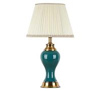 YRYRYW Lamp Ceramic Table Lamp Table Lamps,Desk Lamp Table Lamp Dark Green Glazed Ceramic Bedroom Bedside Lamp Chinese Club Hotel DecoratNight Light Lamps Lamp Household faucets