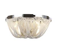 YRYRYW Lámpara de techo de lujo de personalidad nórdica, lámpara de araña de borla e14, salón de estar dúplex de apartamento loft lámpara de comedor de dormitorio de banquete-el techo de succión de 70