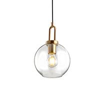 YRYRYW LED Nordic Creative Art Designer Chandelier,Bar Restaurant Light,Bedroom Model Room Restaurant Café,Glass Chandelier-Copper 20cm Household faucets