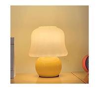 YRYRYW Light Desk Lamp French Table Lamp Bedroom Bedside Lamp Mushroom Modeling Antique Glaze Decoration Senior Sense of Table Light Light Household faucets