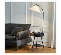 YRYRYW Light Floor Lamp with Table Floor Lamp with Table, End Table with Charging Station USB Ports, Nightstand with Drawer for Living Room, Bedroom, Apartment Floor Lamps for Living Room Light