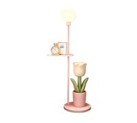 YRYRYW Light Floor Lamp with Table Table & Lamp Combo, Bedside Reading Lamp, End Table with Floor Lamp for Living Room, Den, Office, Bedroom Floor Lamps for Living Room Light Household faucets