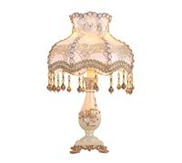 YRYRYW Light Table Lamp Bedside Lamp Nightstand Lamp European Table Lamp Creative Bedside Lamp Minimalist Romantic Living Room Bedroom Nightstand Lamp Table Lamps Table Light for Living Room