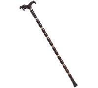 YRYRYW Muleta Bastón de Madera Maciza Bastón de Caoba Costuras de Grifo de ébano Africano Adecuado para Regalos de vejez Muleta-11.19 Bastones de Madera para Hombres y Mujeres Household faucets