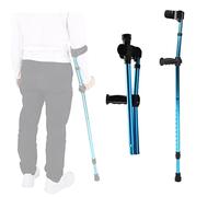 YRYRYW Muletas 1 Par De Antebrazo Plegable Ergonómico, Caminata para Adultos, Altura Ajustable, Bastones De Aluminio, Adecuado para Altura 140-185 Cm Household faucets