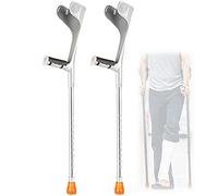 YRYRYW Muletas De Antebrazo Adultos, Bastón Ergonómico, con Reposabrazos, Altura Ajustable, Altura Aplicable: 140-190 Cm/Negro/1 Pieza Household faucets