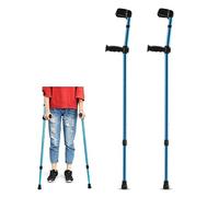 YRYRYW Muletas de antebrazo, muleta de Brazo ergonómica Liviana Azul, muletas Ajustables para Adultos, Ideal para Viajes o Trabajo, soporta hasta 220 Libras Household faucets