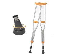 YRYRYW Muletas para Adultos con Resorte Amortiguador, muletas con Mangos ergonómicos Suaves, muletas de antebrazo, muletas para Caminar, Soporte Posterior a una lesión o cirugía, para Adultos Mayores