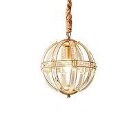 YRYRYW Para el dormitorio del comedor de la sala de estar, lámparas de cristal creativas, lámpara de araña de comedor minimalista nórdica E27 E14, lámparas de entrada de personalidad, luz creativa del