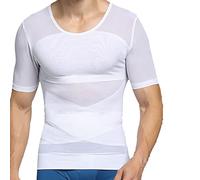 YRYRYW Shapewear Camisoles para Hombres - Shaping Vest de Comprimido, Cuerpo Fitness, T-Shirts Calientes Slimming Waist Training Shirt Household faucets