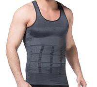 YRYRYW Shapewear Shirt para Hombres con Control de Tríceps y Manos Libres, Gris//Azul Household faucets