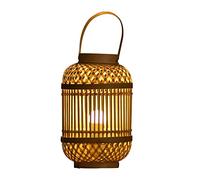 YRYRYW Telescope LED Desk Lamp Table Lamp Lantern Rustic Woven Lantern Light with Decorative Handle Great Decor for Living Room Bedroom Bedside Desk Table Lamp Reading Lamp Telescope Household