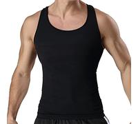YRYRYW Top de Ajuste para Hombres: Shaper Vest Sin Mangas, Manga Scoop Neck Técnica de Estiramiento Alta Cobertura para Ejercicios Fit en Casa Household faucets