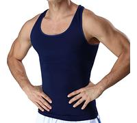 YRYRYW Topas de folletos estacionados para Hombres, Camisa de compresión Adelgazante Cuella de Chaleco sin Mangas con Cuello Household faucets