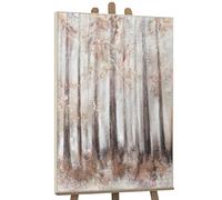 YS -Arte Abstracto Acrílico Pintura sobre Lienzo con Marco Frescura Mañana Pintado a Mano Murales Sala de Estar Moderna Decoración del Hogar Cuadros Bosque Oficina Arte Real 140x100 cm