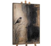 YS -Arte moderno acrílico pintura sobre lienzo pintado a mano cuadros con marco en tonos tranquilos mural sala de estar oficina moderna decoración del hogar galería imagen verdadera obra de arte 140 x