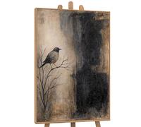 YS -Arte moderno acrílico pintura sobre lienzo pintado a mano cuadros con marco en tonos tranquilos mural sala de estar oficina moderna decoración del hogar galería imagen verdadera obra de arte 120 x