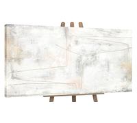 YS Cuadros pintados a mano abstractos Cinta de oro Art Cuadros para salon al oleo | pintura de arte pintada a mano 140x70 cm