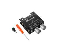 YS-LT21 Placa Amplificadora de 2.1 Canales 15W+15W+30W con Perilla de Subwoofer Codificador de Ajuste MóDulo de Audio DC9-24V