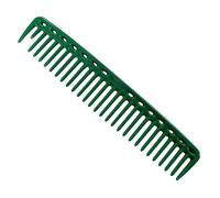YS Park Mid Length Cutting Comb #337 In Green From ProHairTools by Y.S.Park