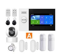 Ys pg107 Tuya Security System System Kit SmartLife App Control con la cámara IP Detector de Movimiento de marcación automática WiFi gsm Home Smart Alarm(A 600MAH)