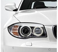 YSA ASF Carcasa De Faro Transparente Para Para 1 Serie E81 E82 E87 E88 2004-2011, Cubierta De Faros De Pantalla, Lente De Coche, Lámpara De Cristal Lentes Faros Automóviles(bien)