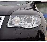 YSA ASF Cubierta De Lente De Faro Automático Para VW Para Touareg 2007 2008 2009 2010 Carcasa De Faros Pantalla Transparente Carcasa De Lámpara De Cristal Lentes Faros Automóviles(Izquierda)
