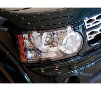 YSA ASF Cubierta De Lente De Faro De Coche Pantalla Transparente Para Land Para Rover Para Discovery 4 LR4 2010 2011 2012 2013 Carcasa De Lámpara De Cristal Lentes Faros Automóviles(bien)